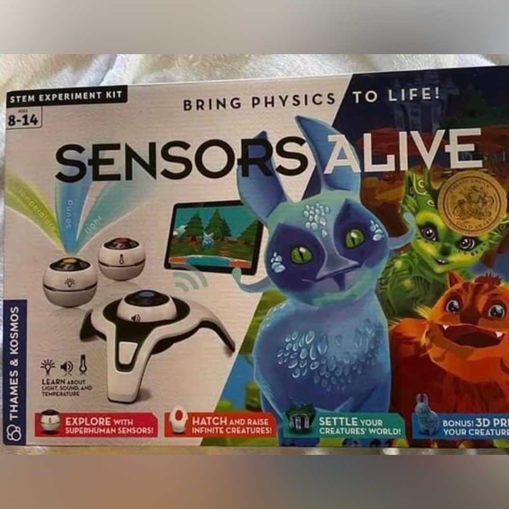 BRAND NEW- Thames & Kosmos-Sensors Alive  Educational Science Kit